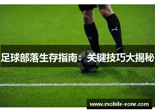 足球部落生存指南:关键技巧大揭秘 足球部落生存指南:关键技巧大揭秘