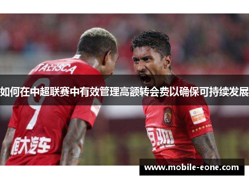 如何在中超联赛中有效管理高额转会费以确保可持续发展 如何在中超联赛中有效管理高额转会费以确保可持续发展