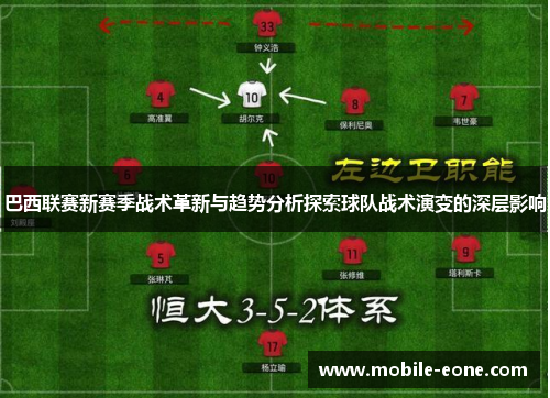 巴西联赛新赛季战术革新与趋势分析探索球队战术演变的深层影响 巴西联赛新赛季战术革新与趋势分析探索球队战术演变的深层影响